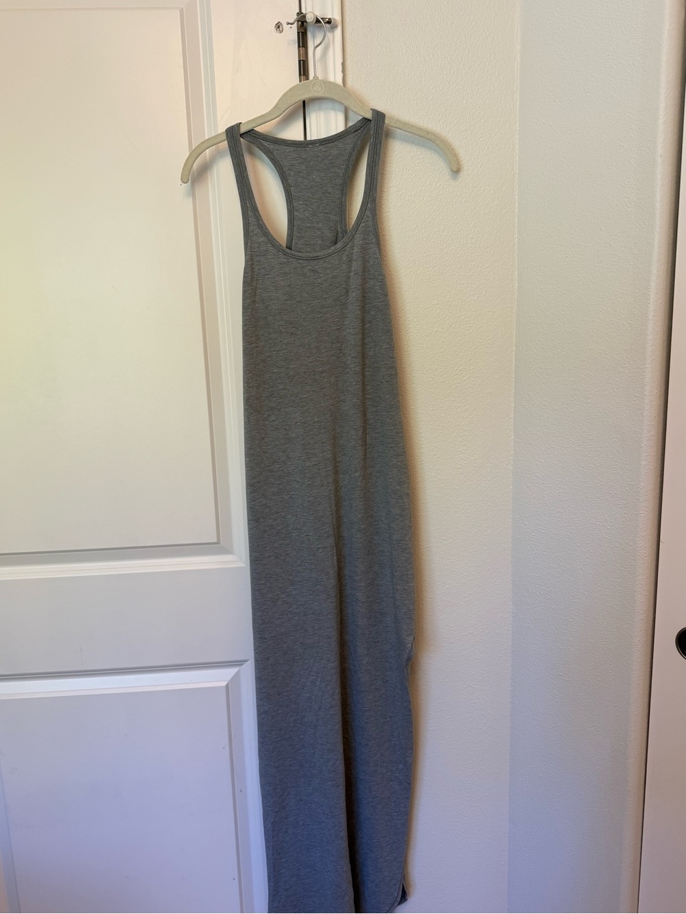 lululemon athletica Gray Racerback Maxi dress
